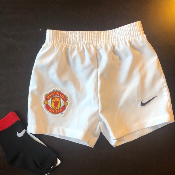 Nike Other - 🍂Nike Man United baby boy shorts +socks 3-6M